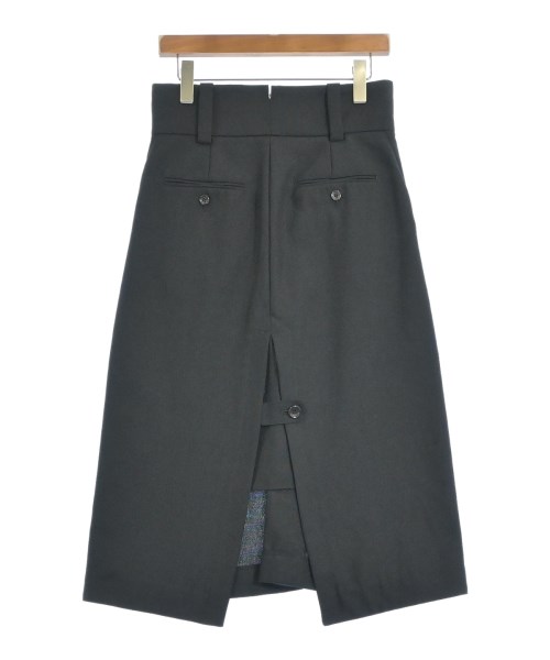 INSCRIRE（アンスクリア）ロング・マキシ丈スカート 黒 サイズ:36(S位) レディース/2200660874067