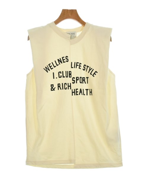 INSCRIRE(アンスクリア)ノースリーブ 黄 サイズ:M/2200660616117