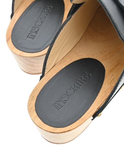 INSCRIRE（アンスクリア）サンダル 黒 サイズ:EU37(23.5cm位) レディース/2200665170096