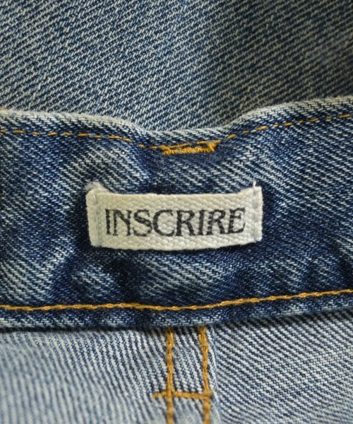 INSCRIRE（アンスクリア）デニムパンツ 青 サイズ:36(S位) レディース/2200667421059