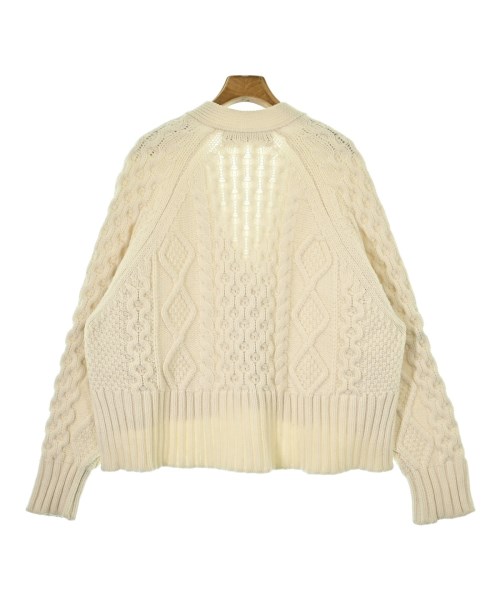 INSCRIRE（アンスクリア）カーディガン 白 サイズ:F レディース/2200664980016