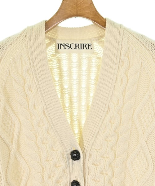 INSCRIRE（アンスクリア）カーディガン 白 サイズ:F レディース/2200664980016
