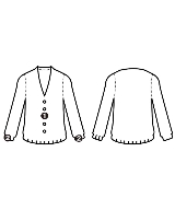 INSCRIRE（アンスクリア）カーディガン 白 サイズ:F レディース/2200664980016