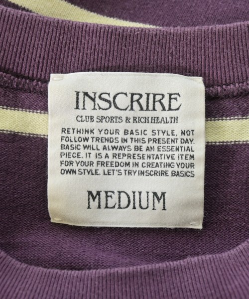 INSCRIRE（アンスクリア）Tシャツ・カットソー 赤 サイズ:M メンズ/2200668883016