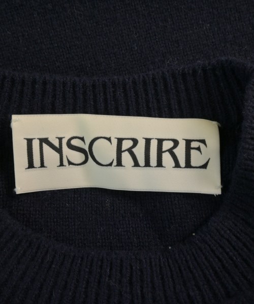 INSCRIRE（アンスクリア）ニット・セーター 紺 サイズ:F レディース/2200668883023