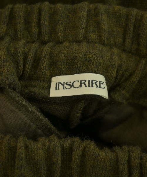 INSCRIRE（アンスクリア）その他 カーキ サイズ:M レディース/2200668883030