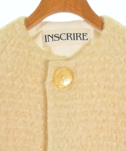 INSCRIRE（アンスクリア）コート 黄 サイズ:36(S位) レディース/2200725763015