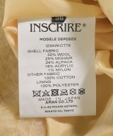 INSCRIRE（アンスクリア）コート 黄 サイズ:36(S位) レディース/2200725763015