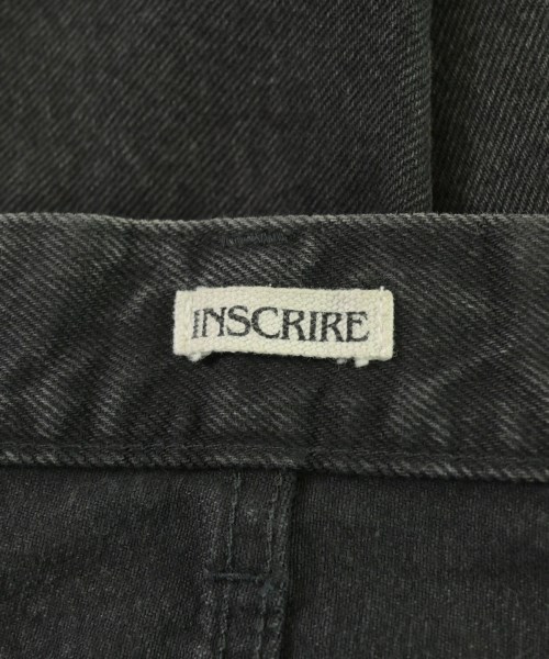 INSCRIRE（アンスクリア）デニムパンツ 黒 サイズ:32(L位) メンズ/2200719997037