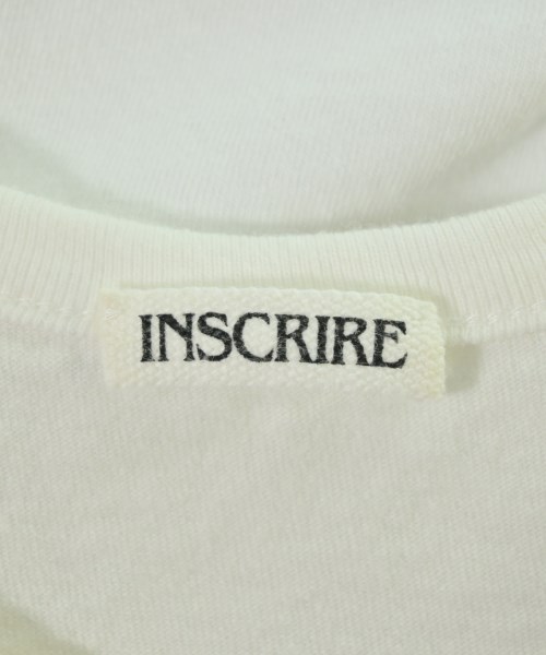 INSCRIRE（アンスクリア）Tシャツ・カットソー 白 サイズ:38(M位) レディース/2200725416027