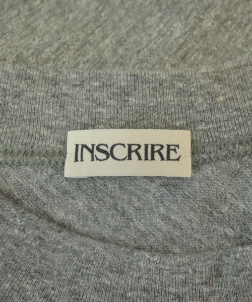 INSCRIRE（アンスクリア）Tシャツ・カットソー グレー サイズ:3(L位) メンズ/2200683020090