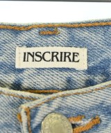 INSCRIRE（アンスクリア）デニムパンツ 青 サイズ:31(XL位) レディース/2200686490128