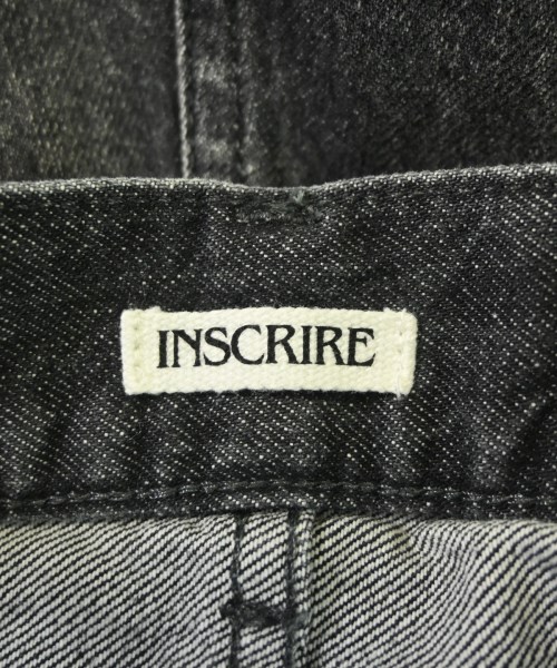 INSCRIRE（アンスクリア）スウェットパンツ 黒 サイズ:1(S位) レディース/2200689329029