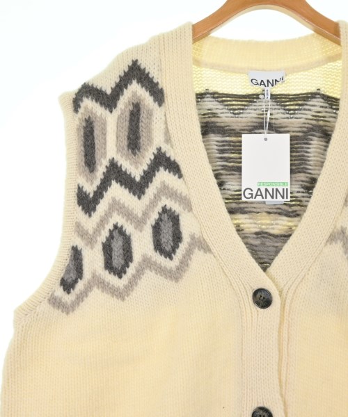 Ganni（ガニー）カーディガン 黄 サイズ:2XL/3XL レディース/2200640179038