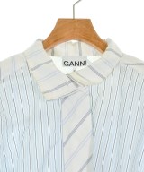Ganni（ガニー）シャツワンピース 青 サイズ:34(XS位) レディース/2200627464027