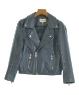 Ganni（ガニー）ライダース 青 サイズ:XS レディース/2200627281013
