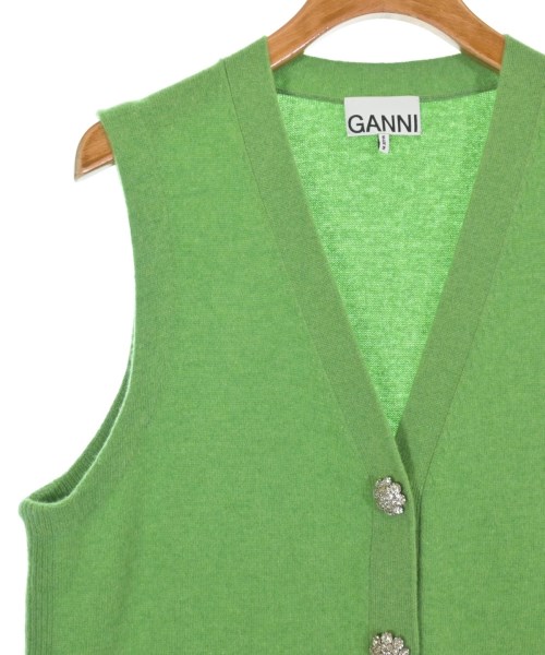 Ganni（ガニー）ベスト 緑 サイズ:S レディース/2200631896098