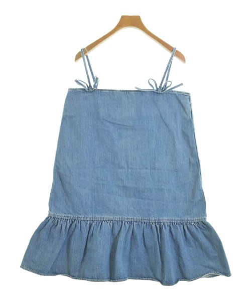 Ganni(ガニー)ワンピース 青 サイズ:38(M位)/2200643491014