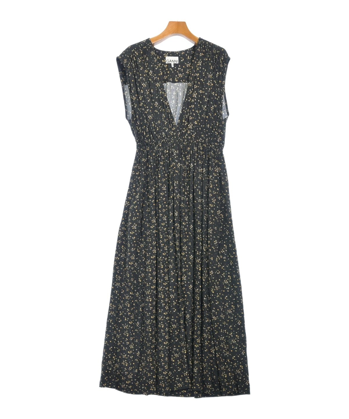 GANNI ガニー ワンピース ガニー GANNI GANNI ワンピース Cotton Poplin Midi Dress