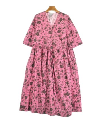 【Ganni】関税・送料込★ピンク オットマン ミニワンピース Ganni(ガニー)ワンピース ピンク サイズ:SM レディース