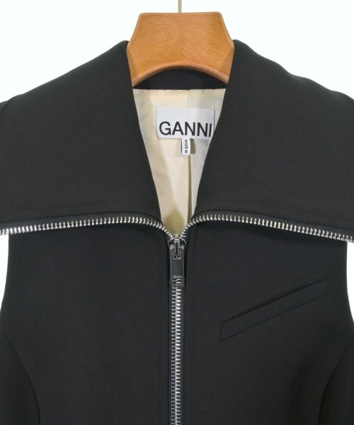 Ganni（ガニー）ワンピース 黒 サイズ:34(XS位) レディース/2200622122014