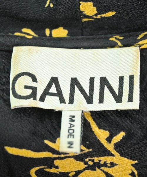 Ganni（ガニー）カジュアルシャツ 黒 サイズ:34(XS位) レディース/2200591808032