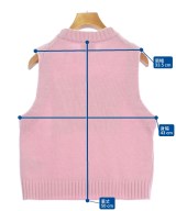 Ganni（ガニー）ベスト ピンク サイズ:S レディース/2200588405015