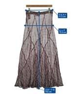 Ganni（ガニー）ロング・マキシ丈スカート 黒 サイズ:34(XS位) レディース/2200624644057