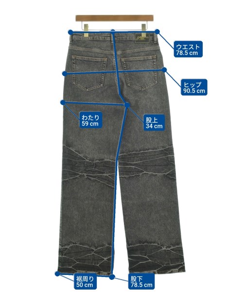 Ganni（ガニー）その他 黒 サイズ:28(L位) レディース/2200626787141