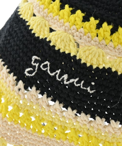 Ganni（ガニー）ハット 黒 サイズ:XS レディース/2200615453118