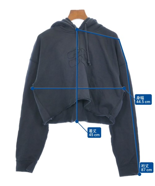 Ganni（ガニー）パーカー 紺 サイズ:2(M位) レディース/2200628527028