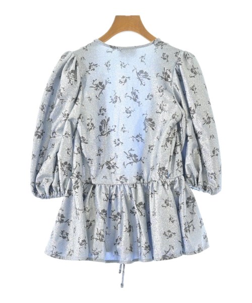 Ganni（ガニー）ブラウス シルバー サイズ:32(XXS位) レディース/2200629236028