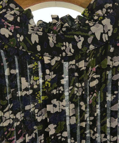 Ganni（ガニー）ブラウス 紺 サイズ:36(S位) レディース/2200630717080