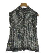 Ganni（ガニー）ブラウス 紺 サイズ:36(S位) レディース/2200630717080