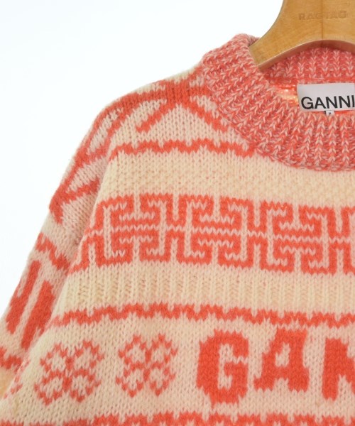 Ganni（ガニー）ニット・セーター 白 サイズ:XS レディース/2200610745058