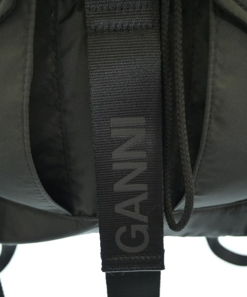 Ganni（ガニー）バックパック・リュック 黒 サイズ:- レディース/2200610673061
