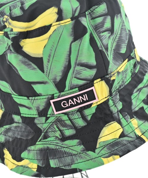 Ganni（ガニー）ハット 緑 サイズ:M/L レディース/2200610424687