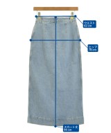 Ganni（ガニー）ロング・マキシ丈スカート 青 サイズ:34(XS位) レディース/2200615078021