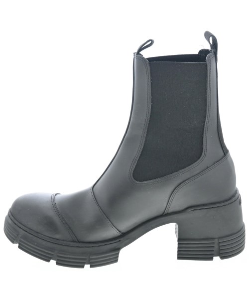 Ganni（ガニー）ブーツ 黒 サイズ:EU38(24.5cm位) レディース/2200615894034