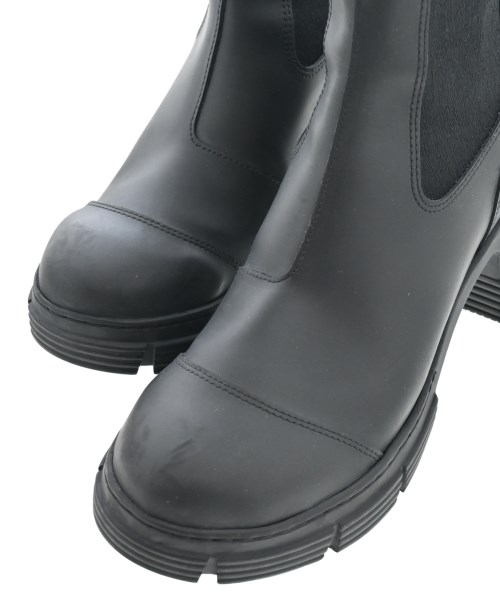 Ganni（ガニー）ブーツ 黒 サイズ:EU38(24.5cm位) レディース/2200615894034