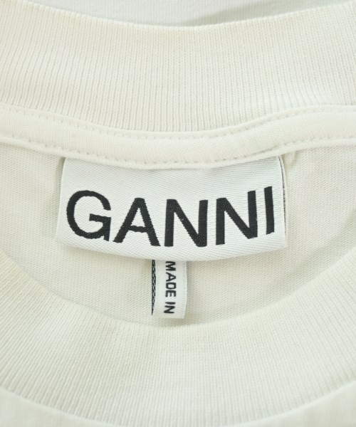 Ganni（ガニー）Tシャツ・カットソー 白 サイズ:XXS/XS レディース/2200617926061