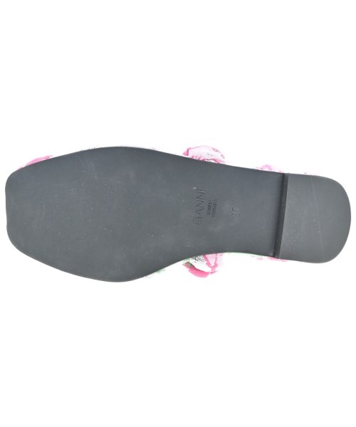 Ganni（ガニー）バレエシューズ/オペラシューズ 白 サイズ:EU37(23.5cm位) レディース/2200614034042