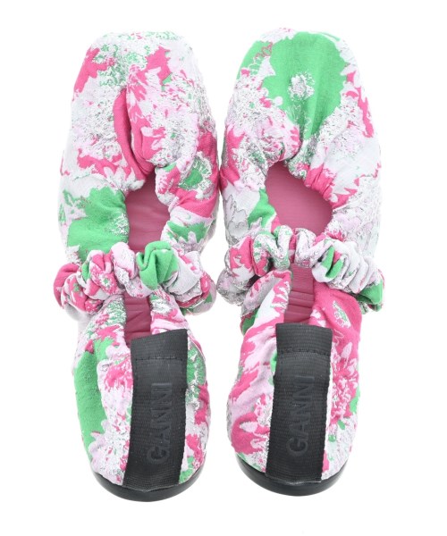 Ganni（ガニー）バレエシューズ/オペラシューズ 白 サイズ:EU37(23.5cm位) レディース/2200614034042