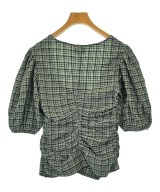 Ganni（ガニー）ブラウス 緑 サイズ:34(XS位) レディース/2200618600106