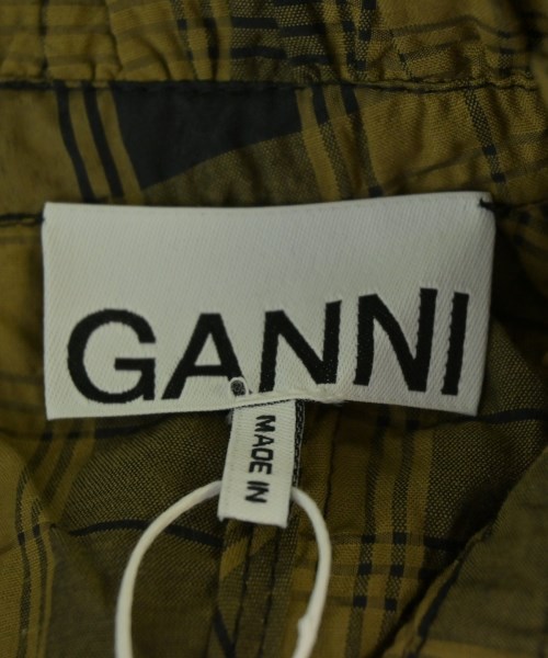 Ganni（ガニー）ブラウス カーキ サイズ:34(XS位) レディース/2200618600113