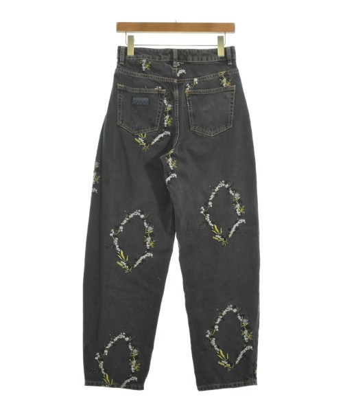 Ganni（ガニー）デニムパンツ 黒 サイズ:27(M位) レディース/2200610236013