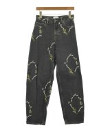 Ganni（ガニー）デニムパンツ 黒 サイズ:27(M位) レディース/2200610236013