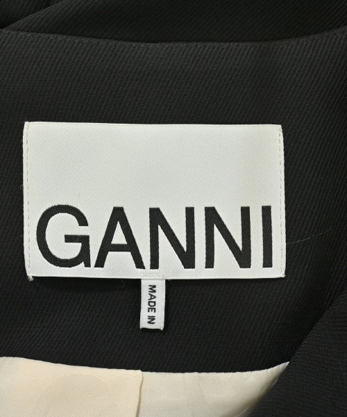 Ganni（ガニー）ノーカラージャケット 黒 サイズ:-(M位) レディース/2200613117012