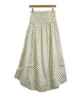 Ganni（ガニー）ロング・マキシ丈スカート 白 サイズ:36(S位) レディース/2200613117036