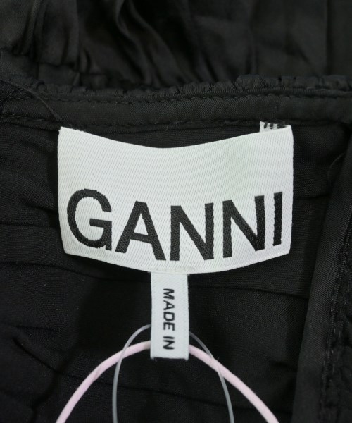 Ganni（ガニー）ブラウス 黒 サイズ:36(S位) レディース/2200619614348